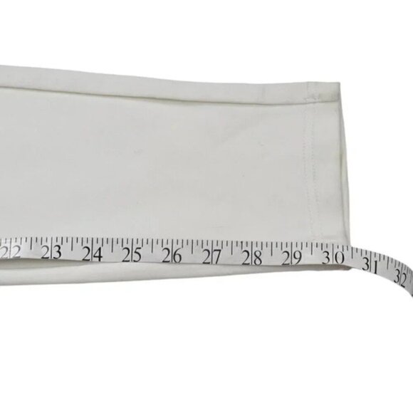 NWT Suko Jeans White Pull On Jogger Pants Elastic Band Waist Size 8 - Picture 12 of 12